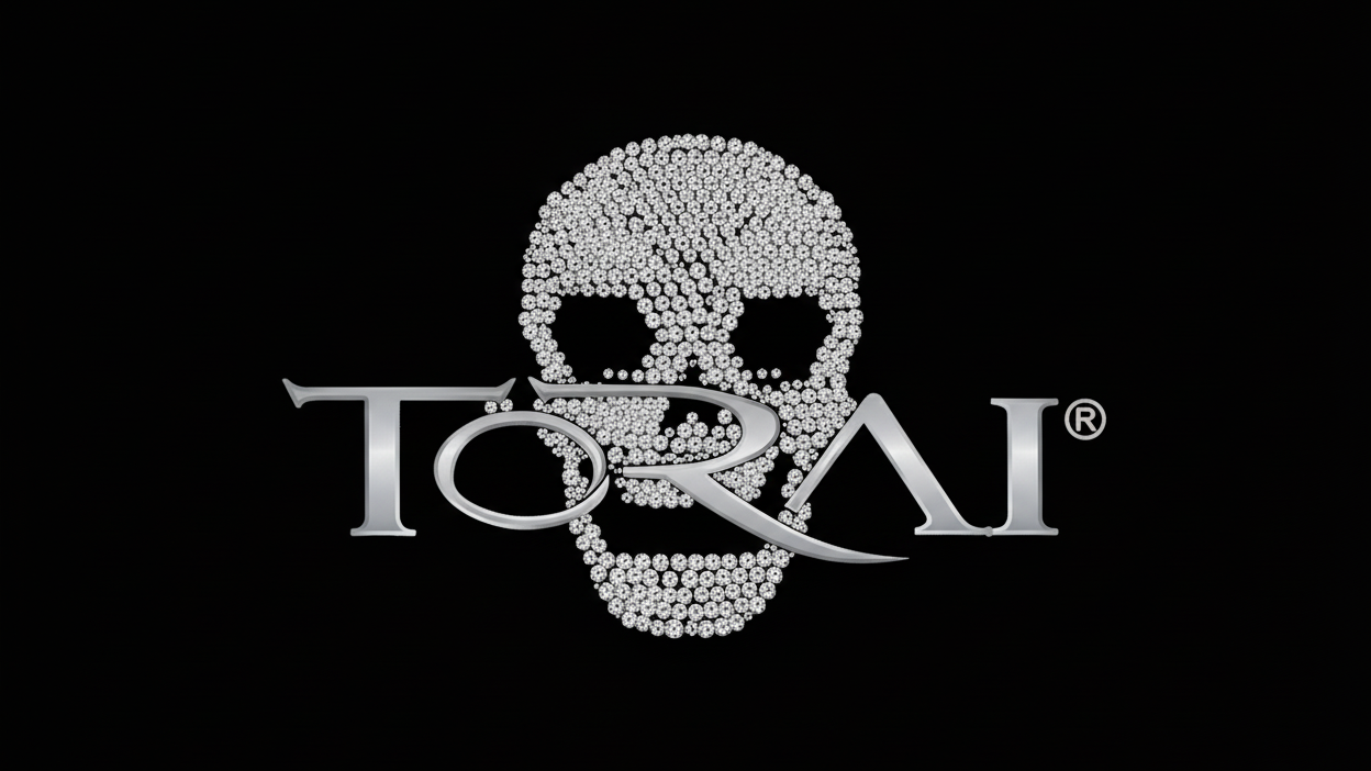 Torai logo horizontal black background
